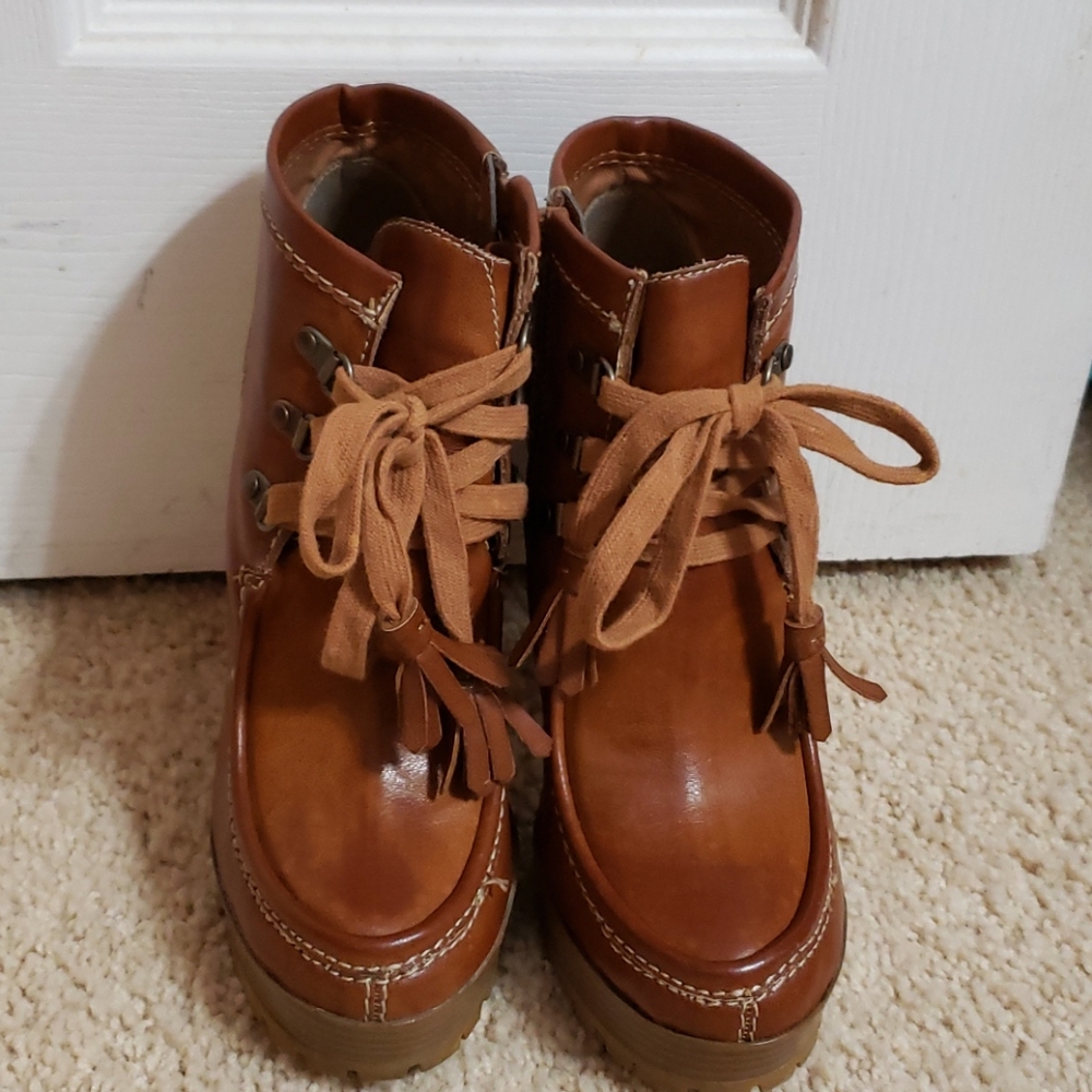 MIA bootie 4 1/2 inch heel